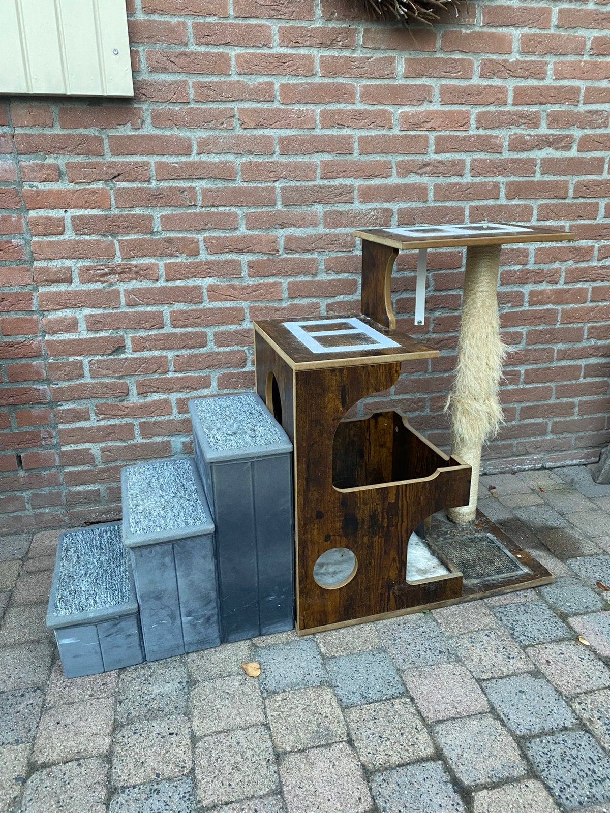 GRATIS voor de Poes / Kat (Krabpaal), Dieren en Toebehoren, Katten-accessoires, Ophalen, Gebruikt