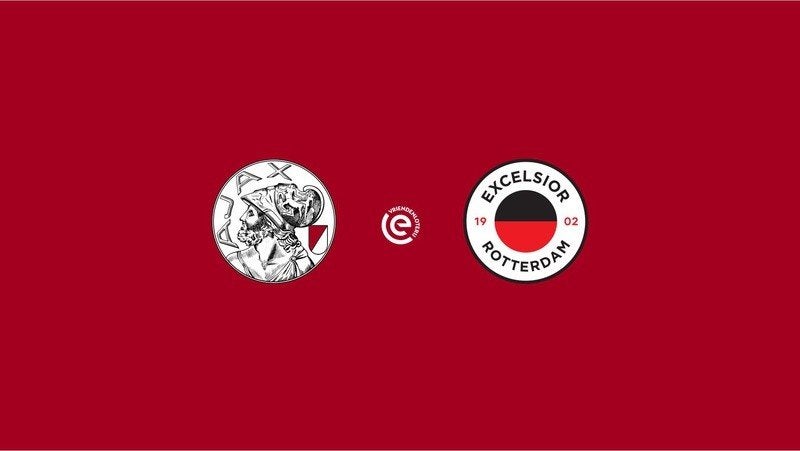 2 tickets Ajax - Excelsior 1ste ring Zuid H (F-side), Twee personen, September