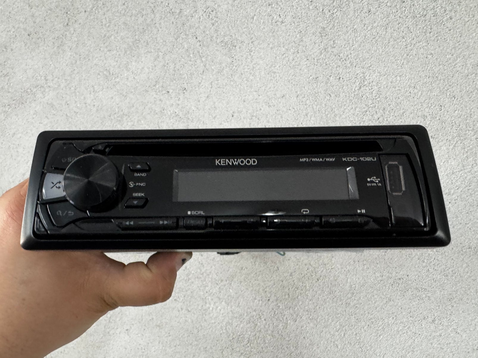 Kenwood KDC-102UR, Ophalen of Verzenden, Zo goed als nieuw