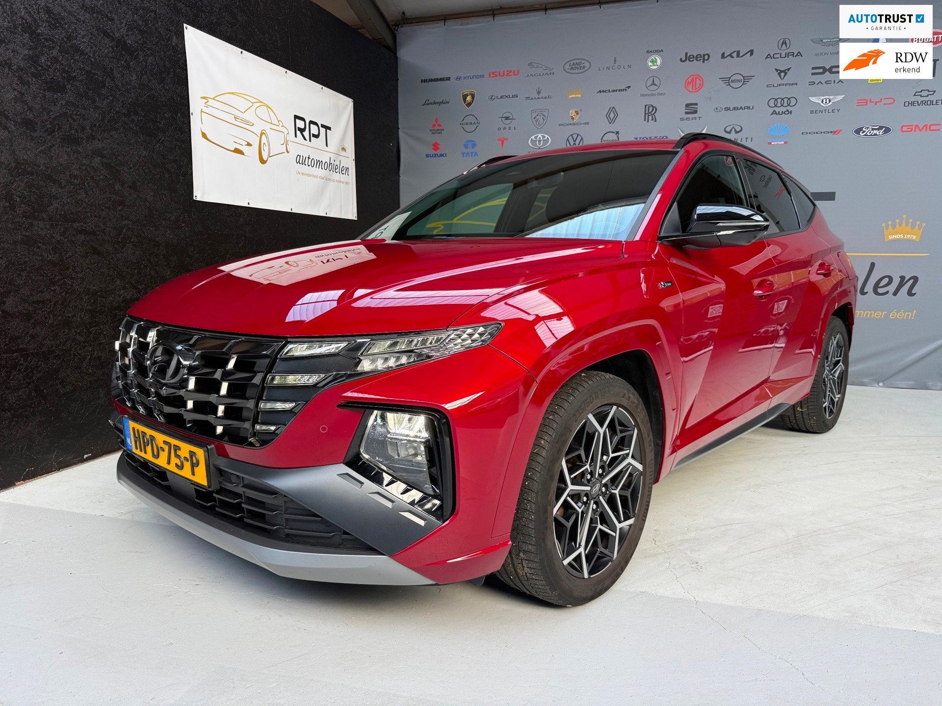 Hyundai Tucson 1.6 T-GDI MHEV N Line Sky, Voorwielaandrijving, Dealer onderhouden, 15 km/l, Gebruikt