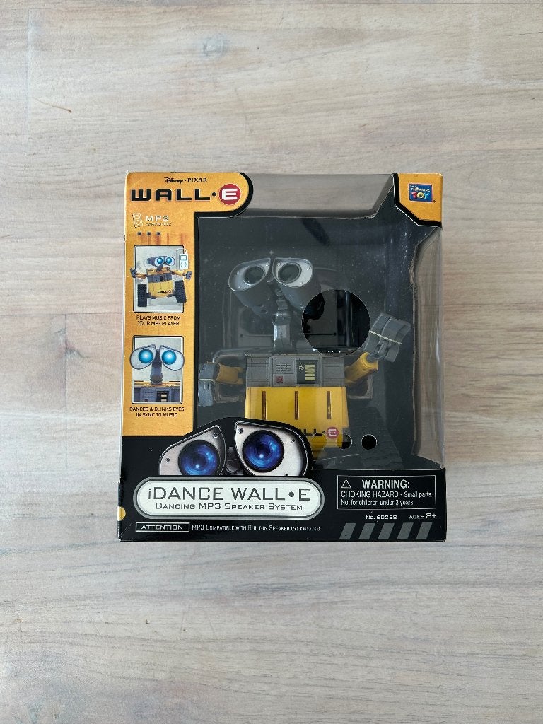 Zeldzame Disney Wall-E  mp3 speaker, Ophalen of Verzenden, Overige figuren, Nieuw, Beeldje of Figuurtje