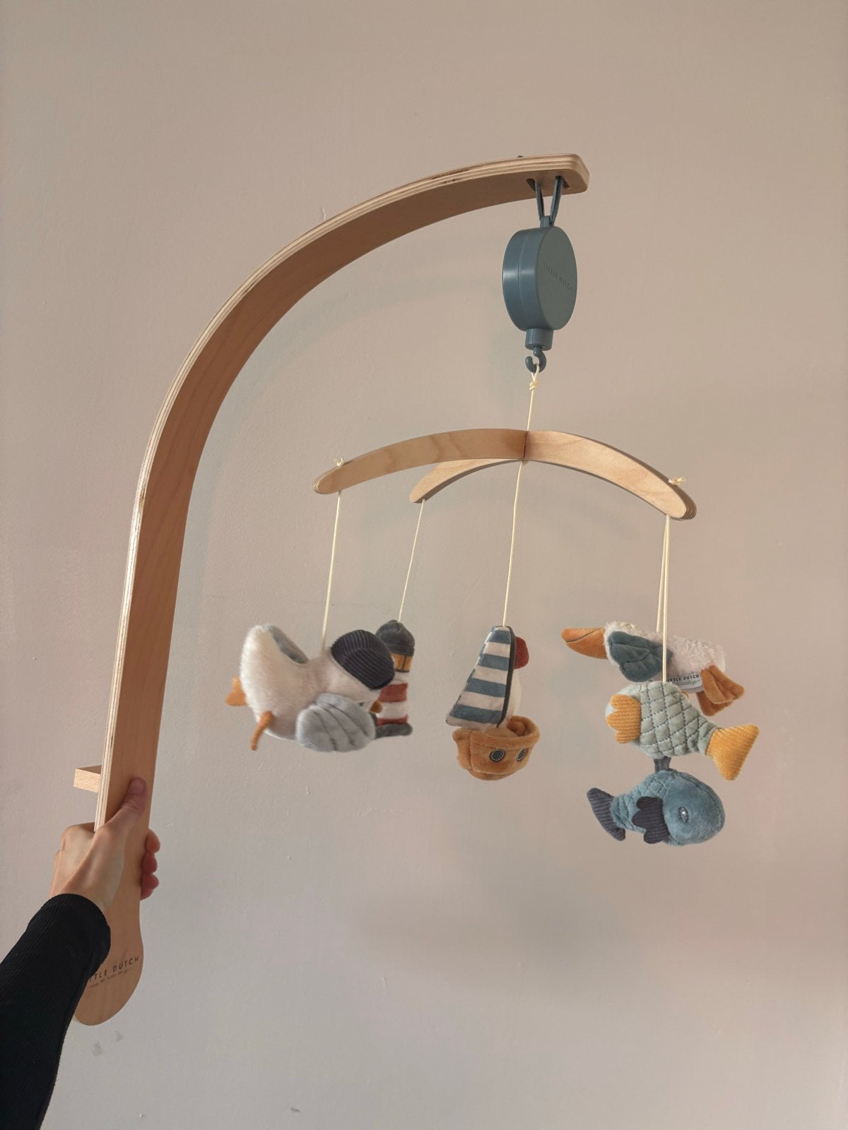 Little Dutch Muziekmobiel - Sailors Bay - Jongens, Kinderen en Baby's, Ophalen, Zo goed als nieuw