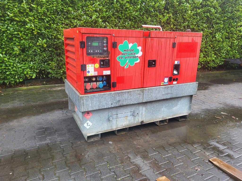 Europower 20 kVA Generator, Ophalen, Gebruikt