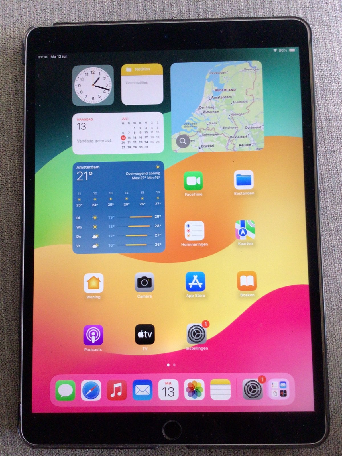 Apple Ipad Pro, Computers en Software, Apple iPads, Gebruikt, Apple iPad Pro, Wi-Fi, 11 inch, 64 GB, Ophalen of Verzenden