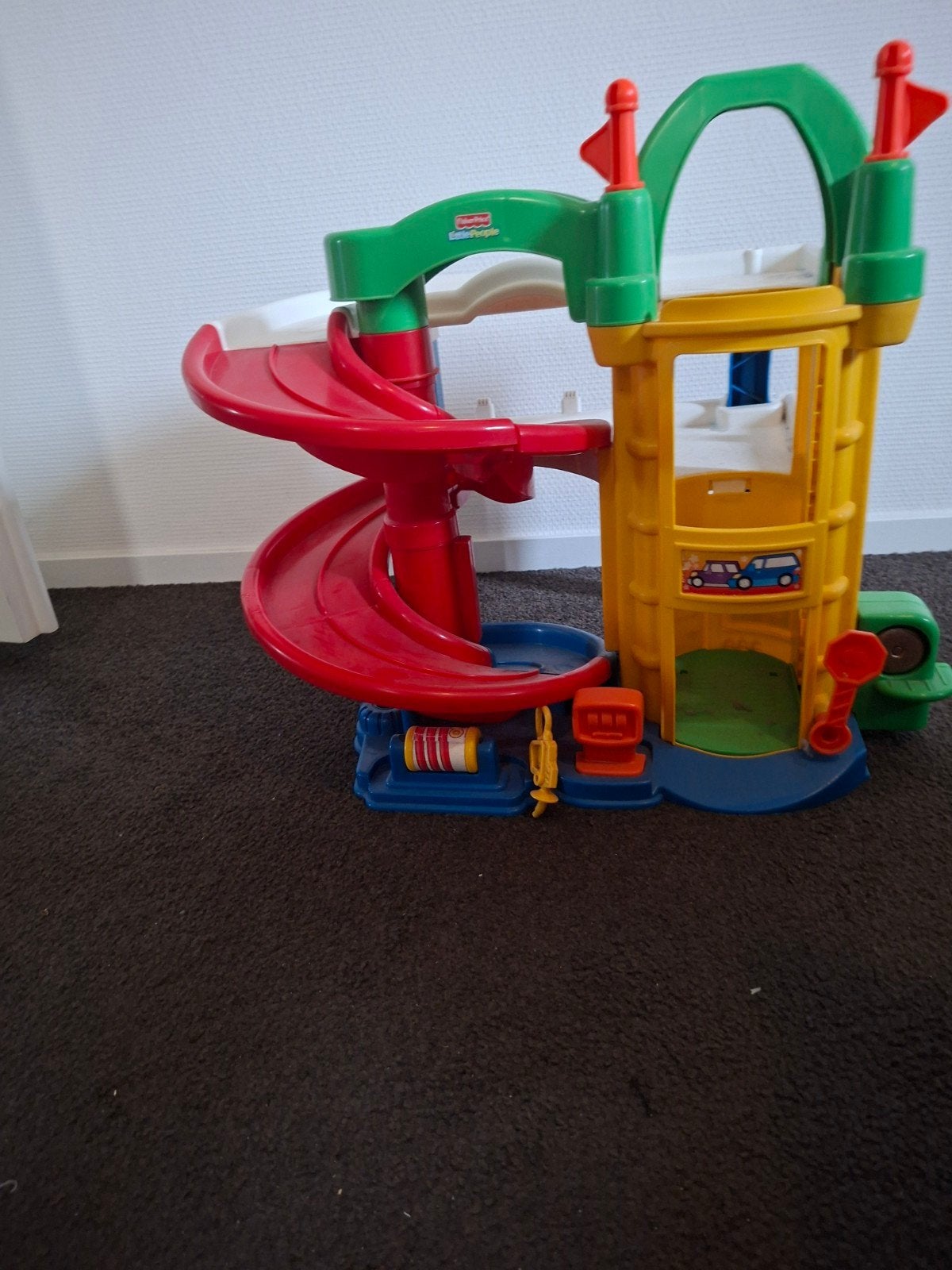 Fisher-Price Little People Garage Speelset, Kinderen en Baby's, Ophalen, Gebruikt, Speelset