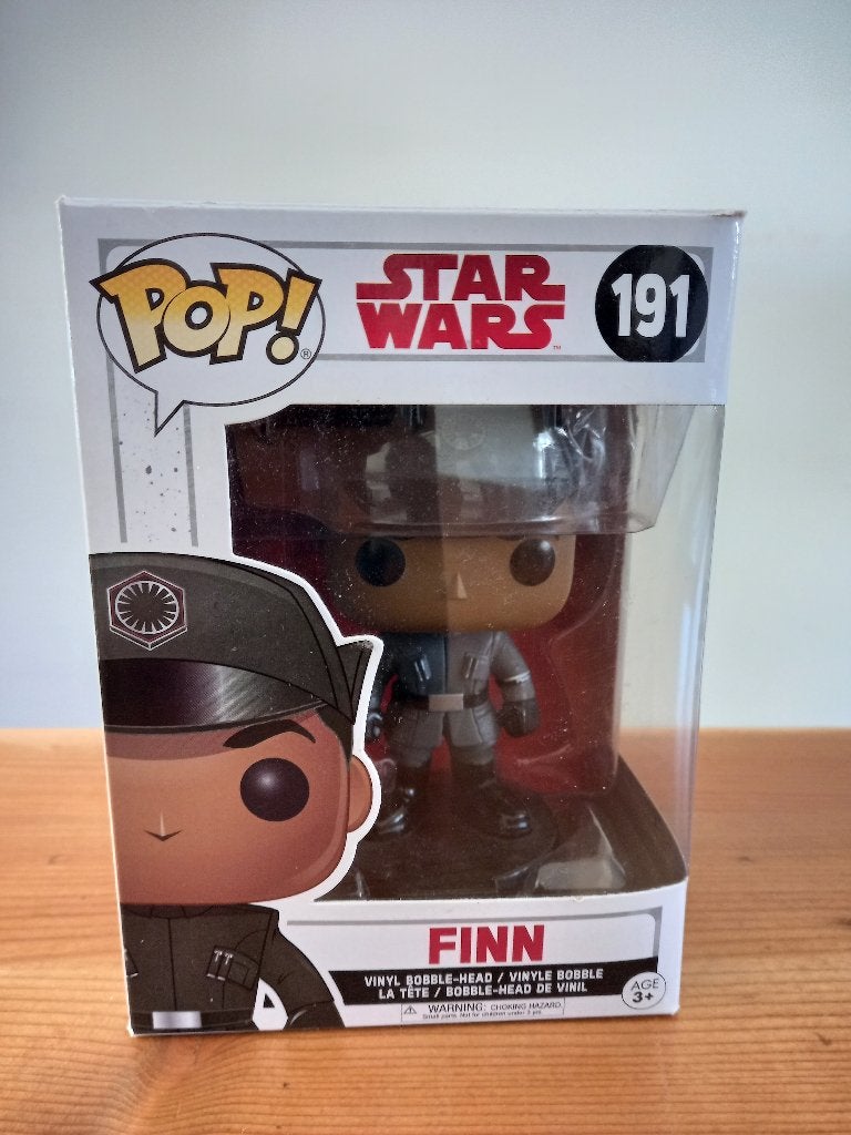 Funko pop Star wars Finn, Ophalen of Verzenden, Zo goed als nieuw