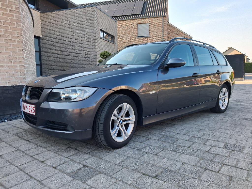 Bmw 3 serie e91 318d 19/03/2007 belgisch kenteken, Ophalen, Gebruikt, BMW