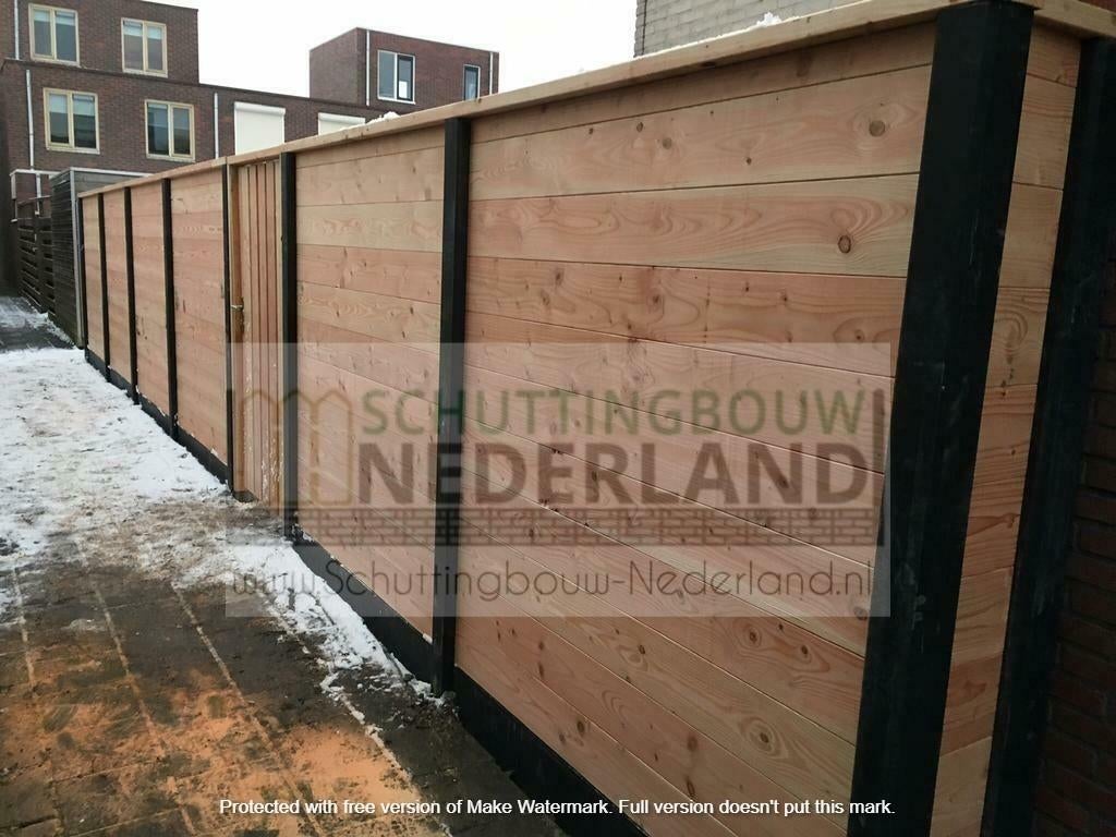 Voorjaarsactie !! Kwaliteit Hout Beton Schuttingen, Tuin en Terras, Schuttingen