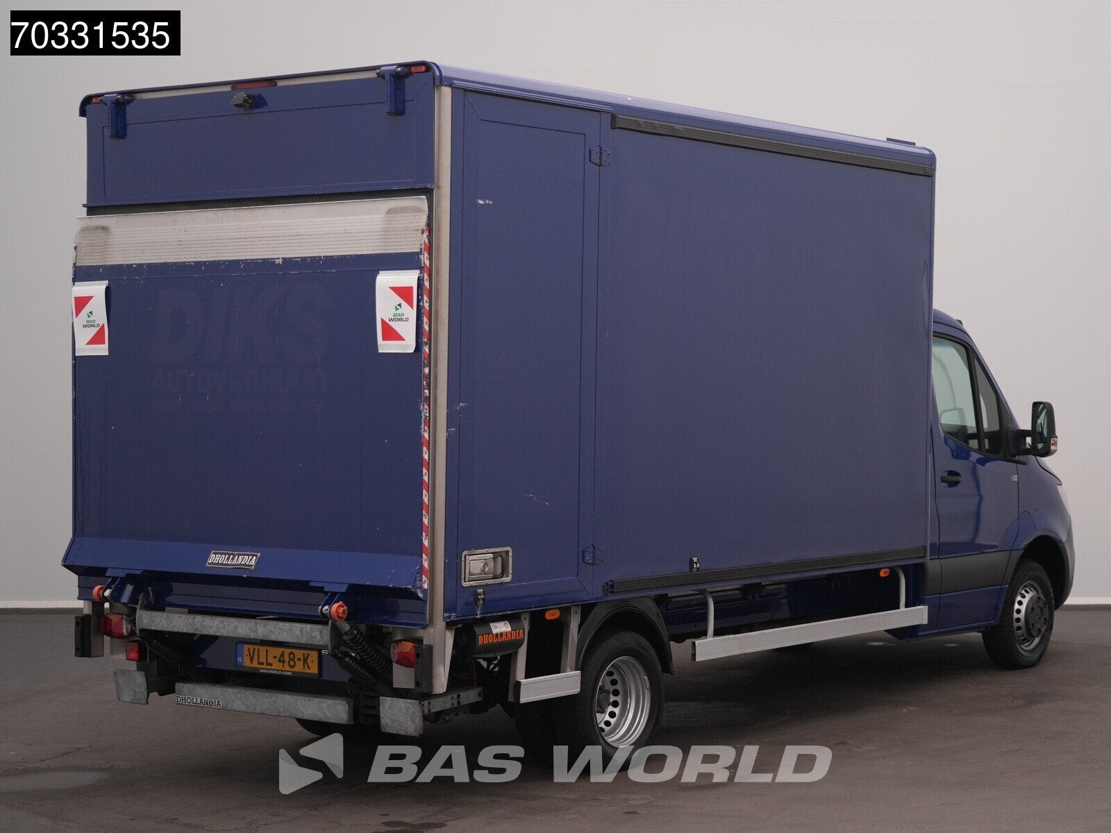 Mercedes Sprinter 516 CDI Automaat Laadklep Zijdeur Bakwagen, Automaat, Stof, Gebruikt, Euro 6