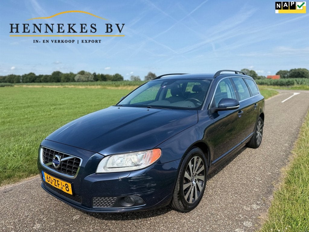 Volvo V70 2.0 D4 Limited Edition Automaat, Auto's, Volvo, Euro 5, Gebruikt, Zwart, 1984 cc