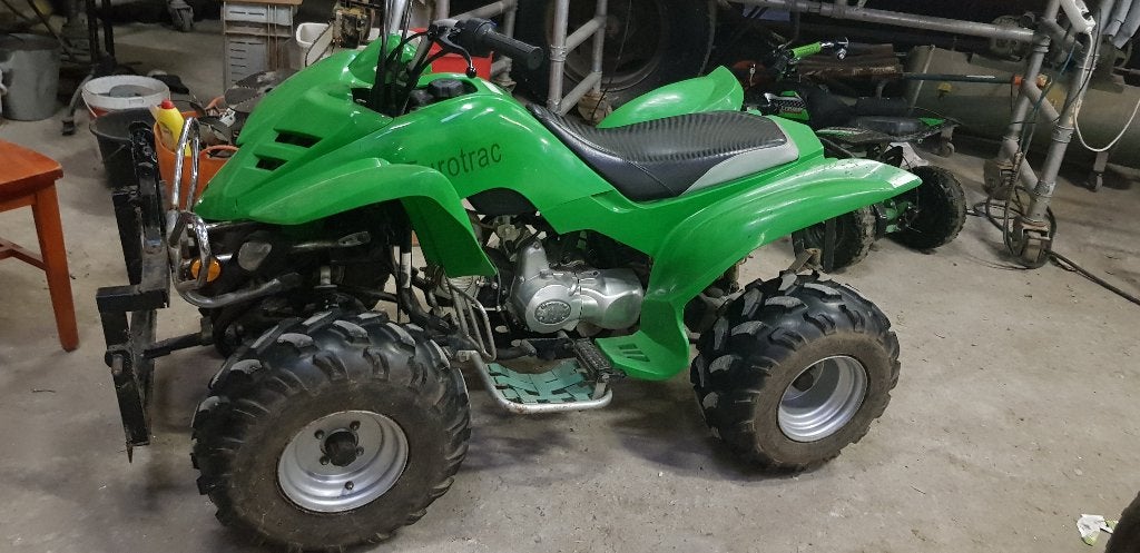 quad 110 cc, Fietsen en Brommers, Minibikes, Midibikes en Pitbikes, Ophalen, Gebruikt, Trommelrem, Pitbike