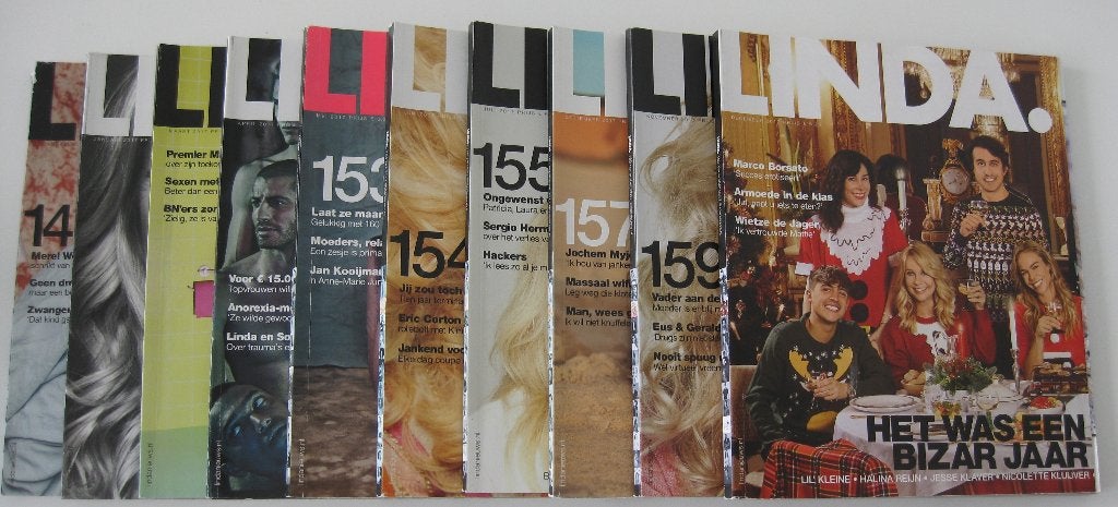 Linda. Maandblad / Glossy / Magazine 10 nummers 2017, Boeken, Ophalen of Verzenden, Zo goed als nieuw, Damesbladen
