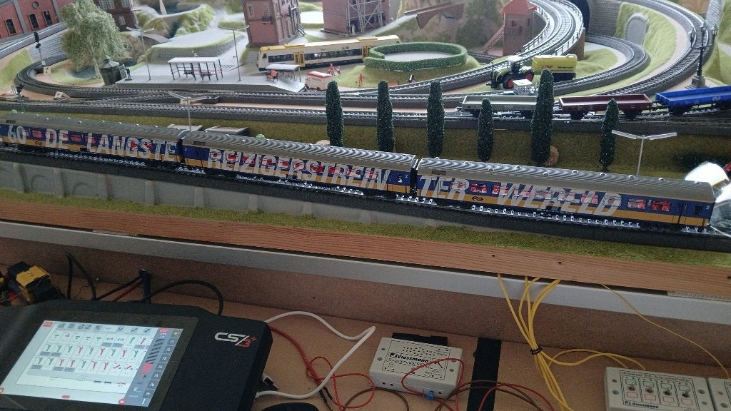 Marklin 4391 langste reizigerstrein met verlichting, Ophalen, Wisselstroom, Märklin, Nieuw