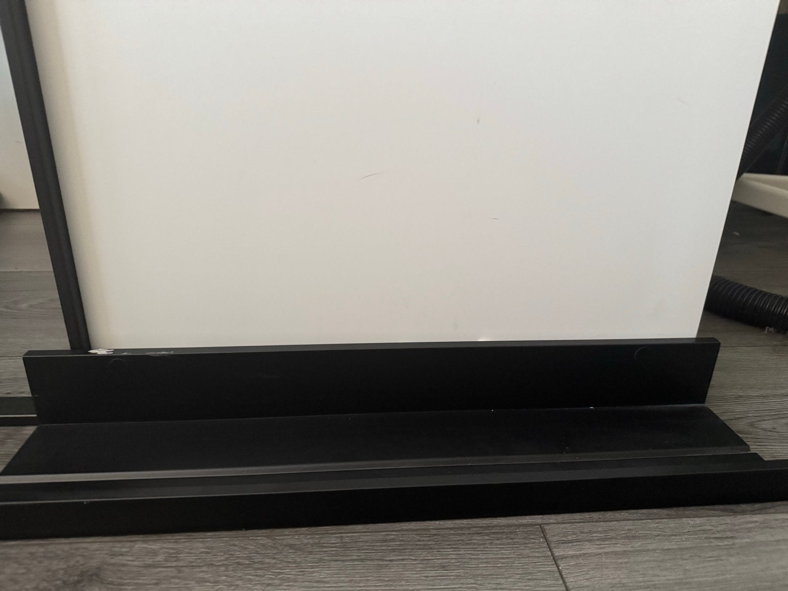 2x IKEA Mosslanda Schilderijplanken Zwart, Ophalen, Gebruikt