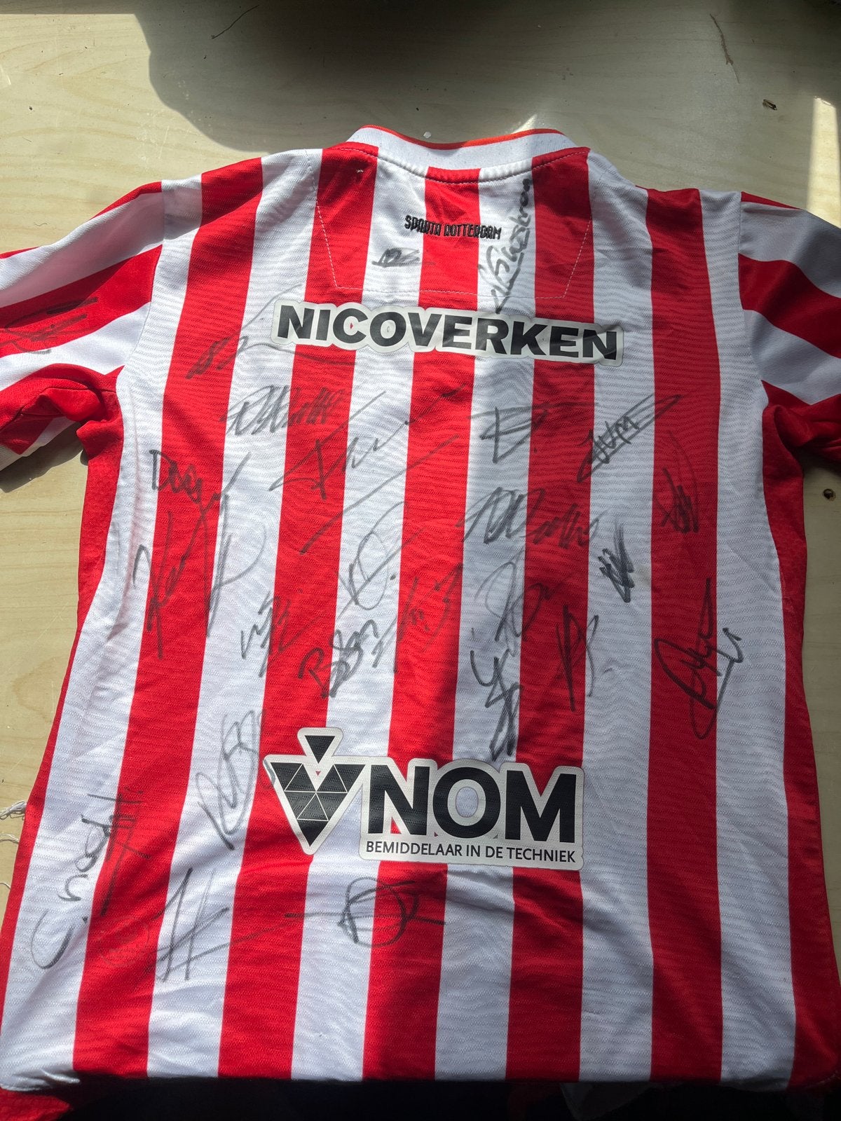 Gesigneerd Sparta shirt 2024 selectie, Maat XS of kleiner, Ophalen of Verzenden, Nieuw, Shirt