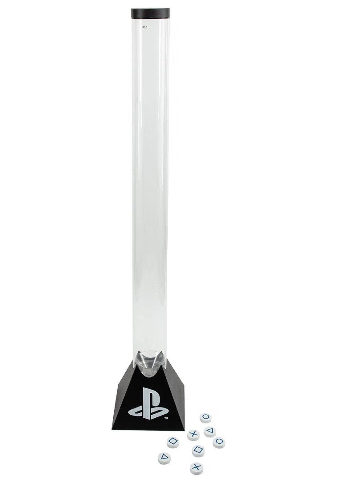 Playstation lavalamp XL, Ophalen