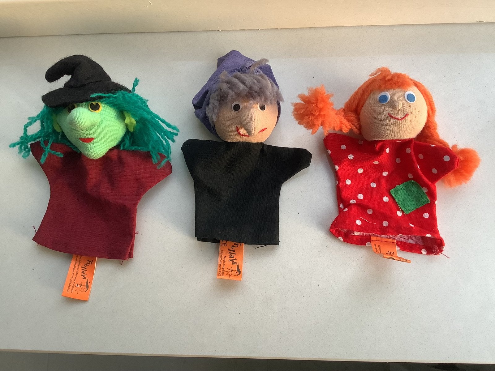 handpop Trulala poppenkast vingerpoppen vingerpop trullala, Ophalen of Verzenden, Overige typen