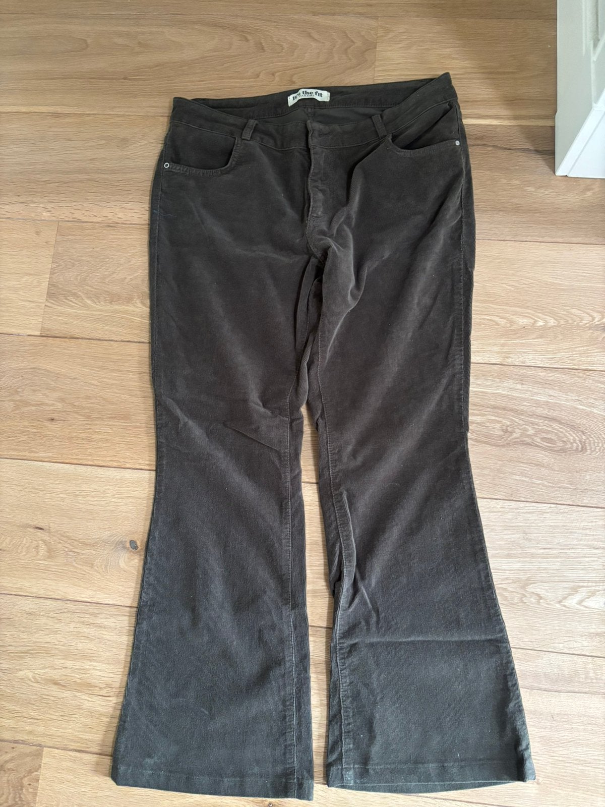 Para mi rib broek 44, Bruin, Maat 42/44 (L), Nieuw, Ophalen of Verzenden