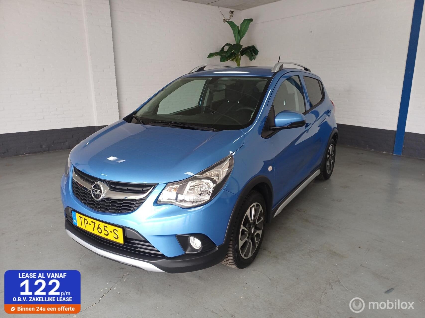Opel KARL 1.0 Rocks Online Edition, Auto's, Opel, Voorwielaandrijving, 839 kg, Euro 6, Blauw