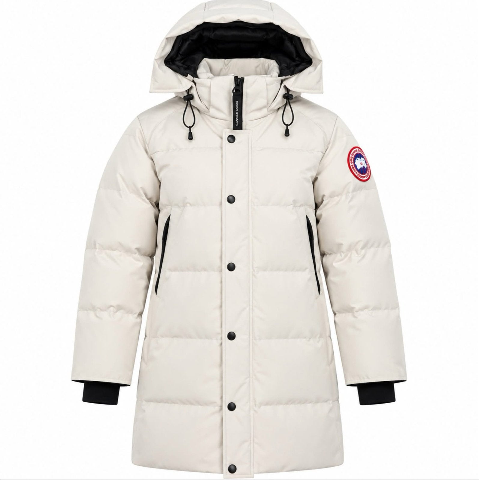 Canada Goose Expedition Parka - Crème, Kleding | Heren, Maat 52/54 (L), Verzenden, Beige, Canada Goose