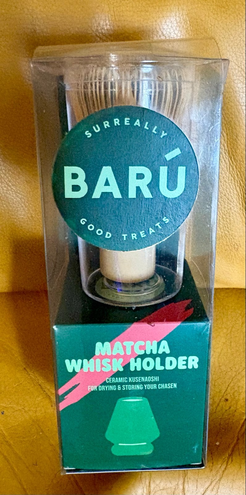 Barú Matcha Whisk Houder & Bamboe Klopper Set ❌❌❌, Huis en Inrichting, Overige typen, Nieuw, Ophalen of Verzenden, Natuurlijk materiaal