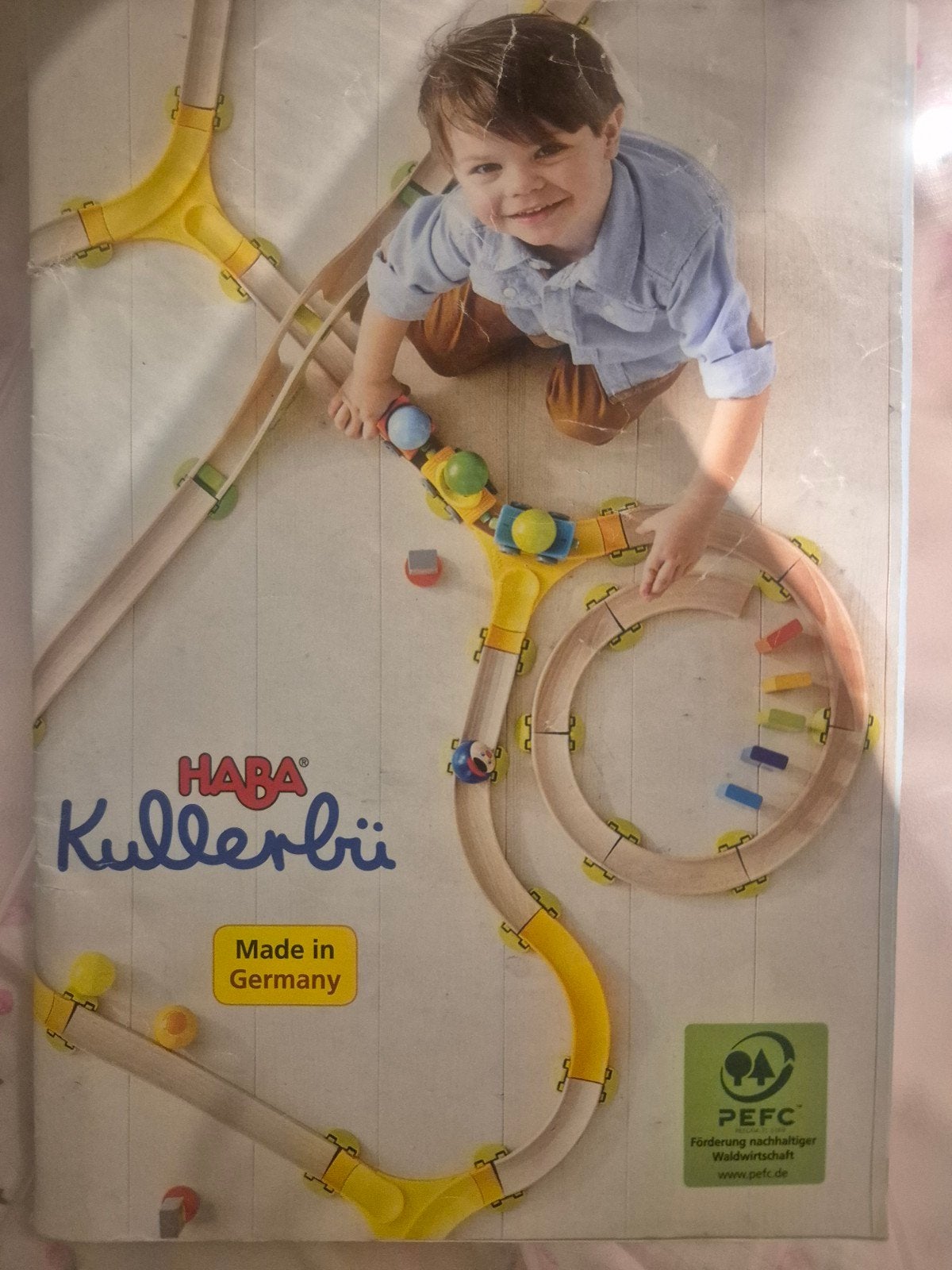 Haba Kullerbü knikkerbaan - Uitgebreide set, Kinderen en Baby's, Ophalen, Gebruikt, Bouwen