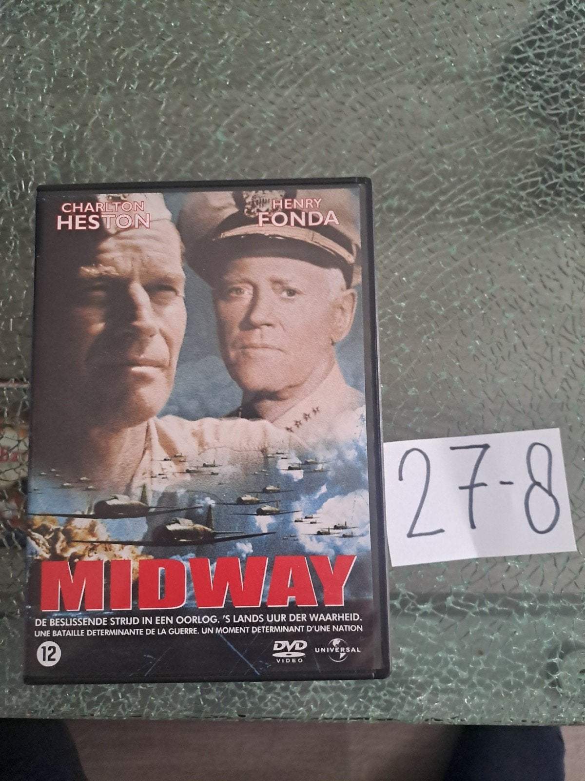 Midway DVD - Oorlogsfilm met Charlton Heston & Henry Fonda, Nederlands, Ophalen of Verzenden, Vanaf 12 jaar, Inclusief doosje