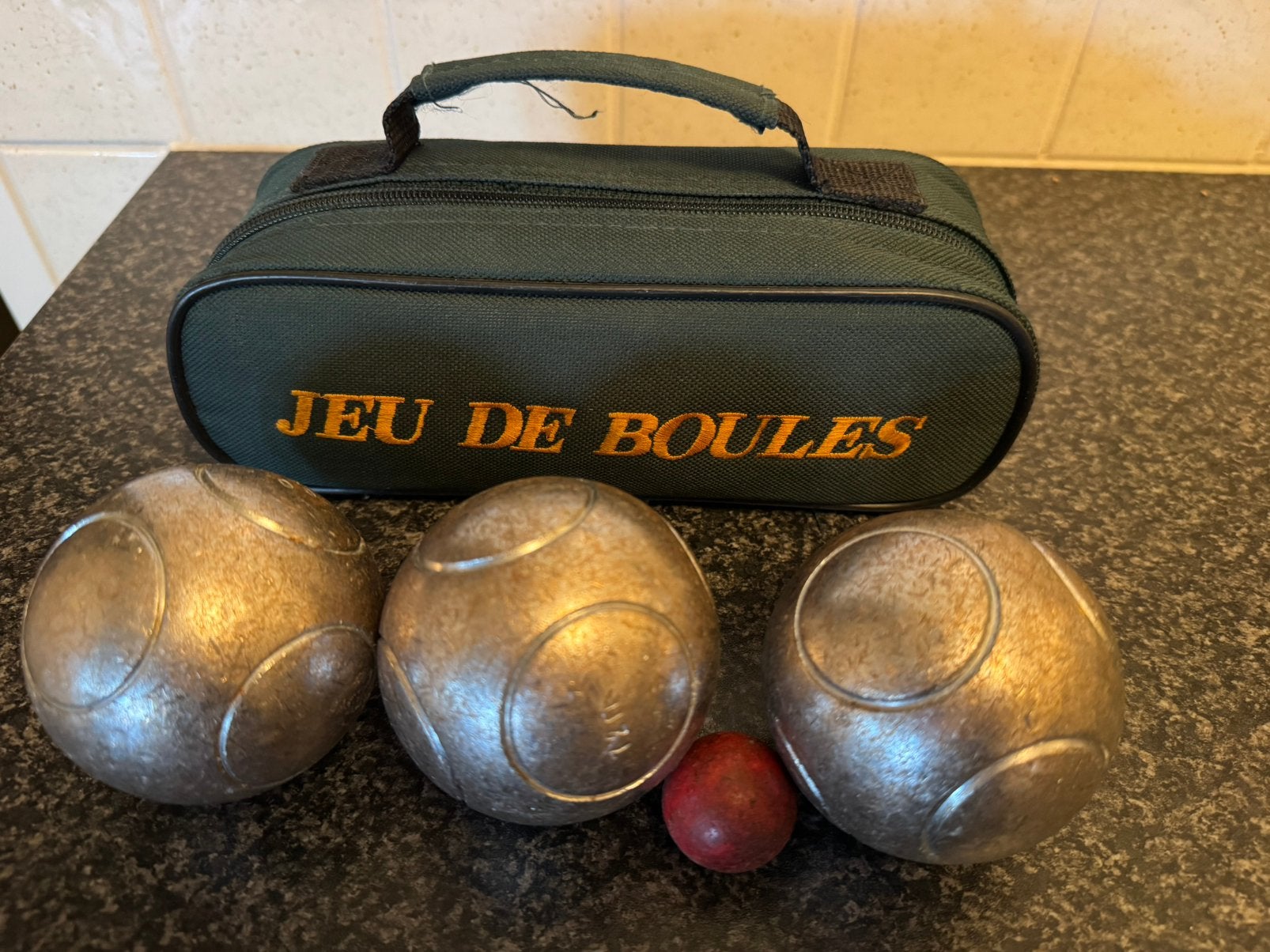 Jeu de boules set, Ophalen, Gebruikt, Bal