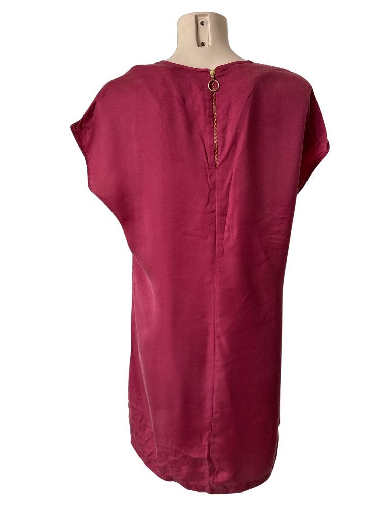 Femmes du Sud jurk S, Kleding | Dames, Ophalen of Verzenden, Zo goed als nieuw, Rood, Onder de knie