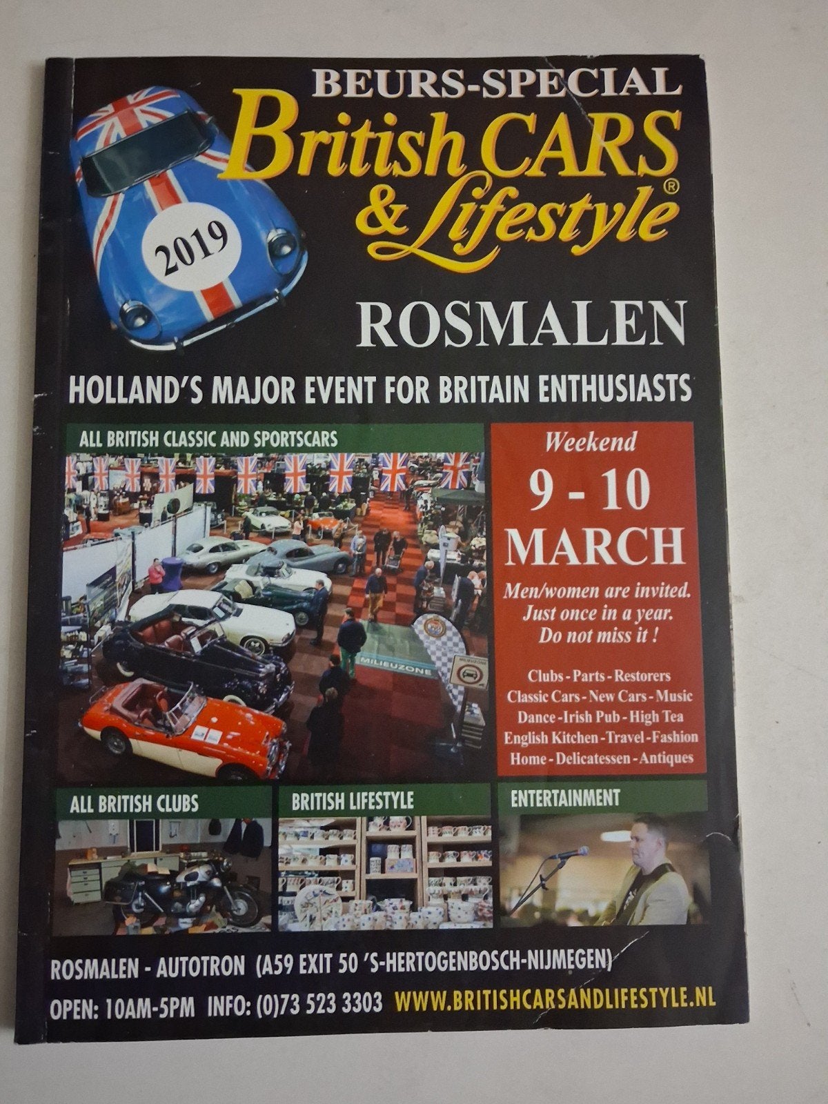 British Cars & Lifestyle 2019 Beurs-Special Rosmalen, Verzenden, Gelezen, Onbekend