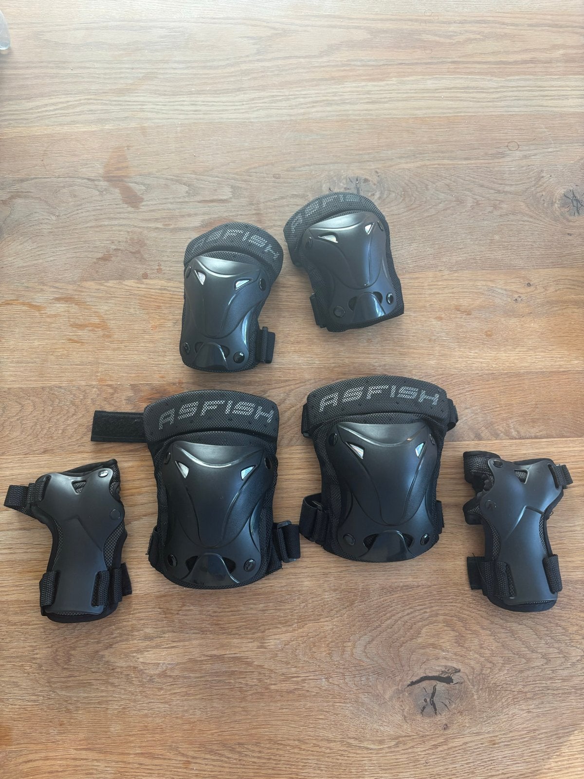 ASFISH Beschermset voor Inline Skates - Knie, Elleboog, Pols, Gebruikt, Bescherming, Dames, Ophalen