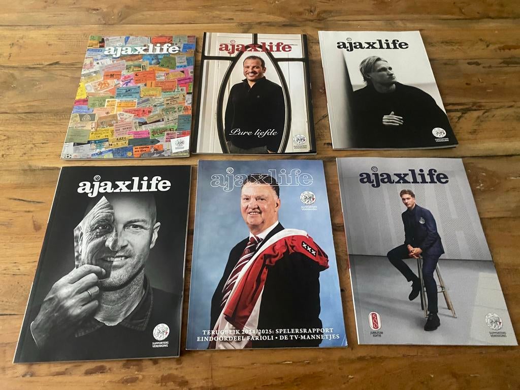 Ajax tijdschriften, Boeken, Tijdschriften en Kranten, Ophalen of Verzenden, Nieuw, Sport en Vrije tijd
