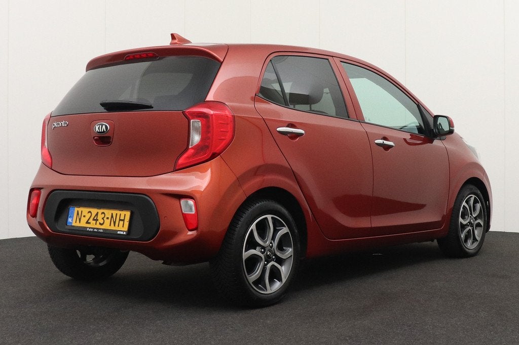 Kia Picanto 1.0 DPi Dynamic+ 5P. Camera Carplay Cruise Clima, Voorwielaandrijving, Stof, Gebruikt, Overige kleuren