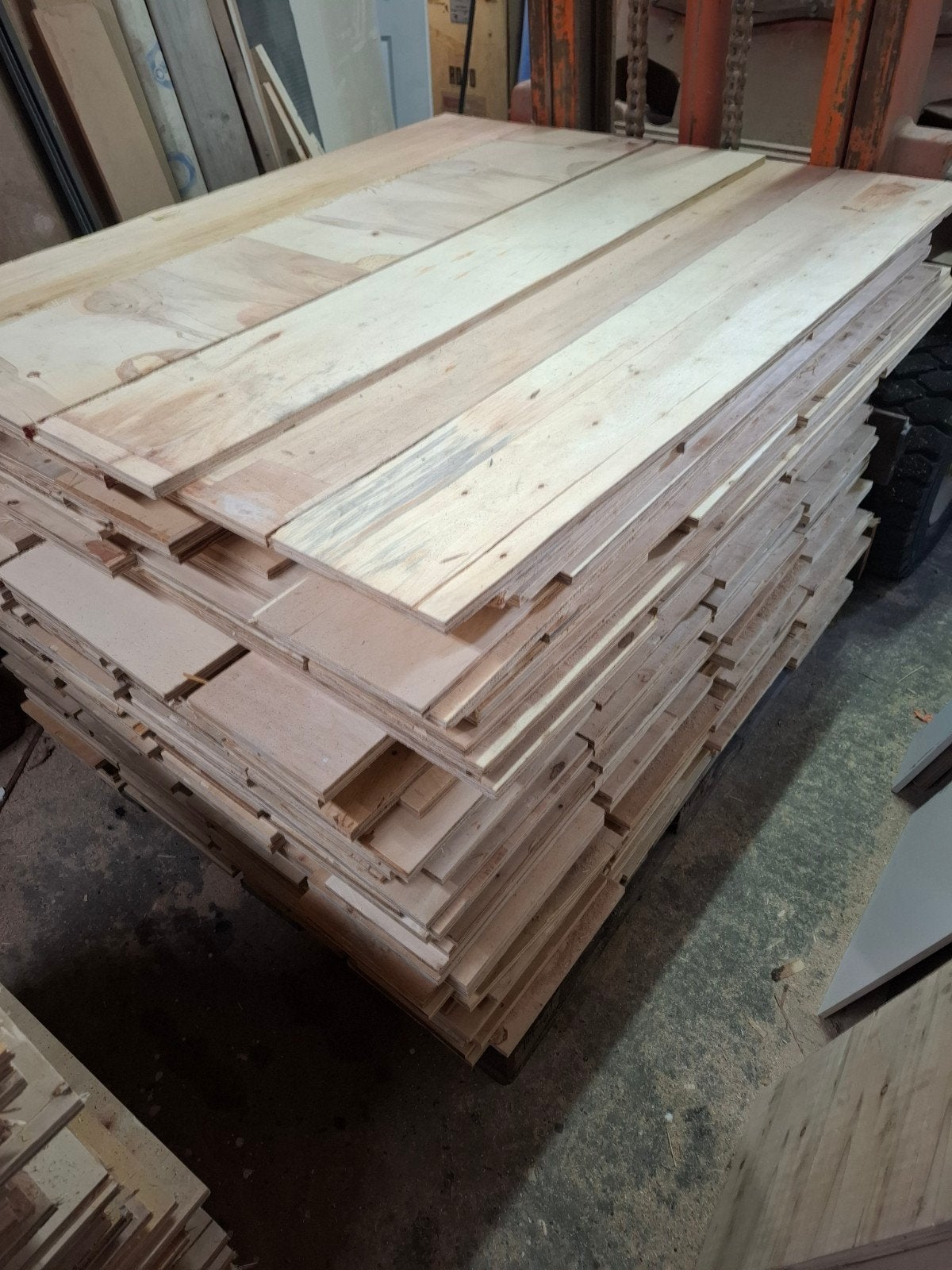 stroken plaatmateriaal, Doe-het-zelf en Verbouw, Hout en Planken, Minder dan 25 mm, Ophalen of Verzenden, Plank, Minder dan 200 cm