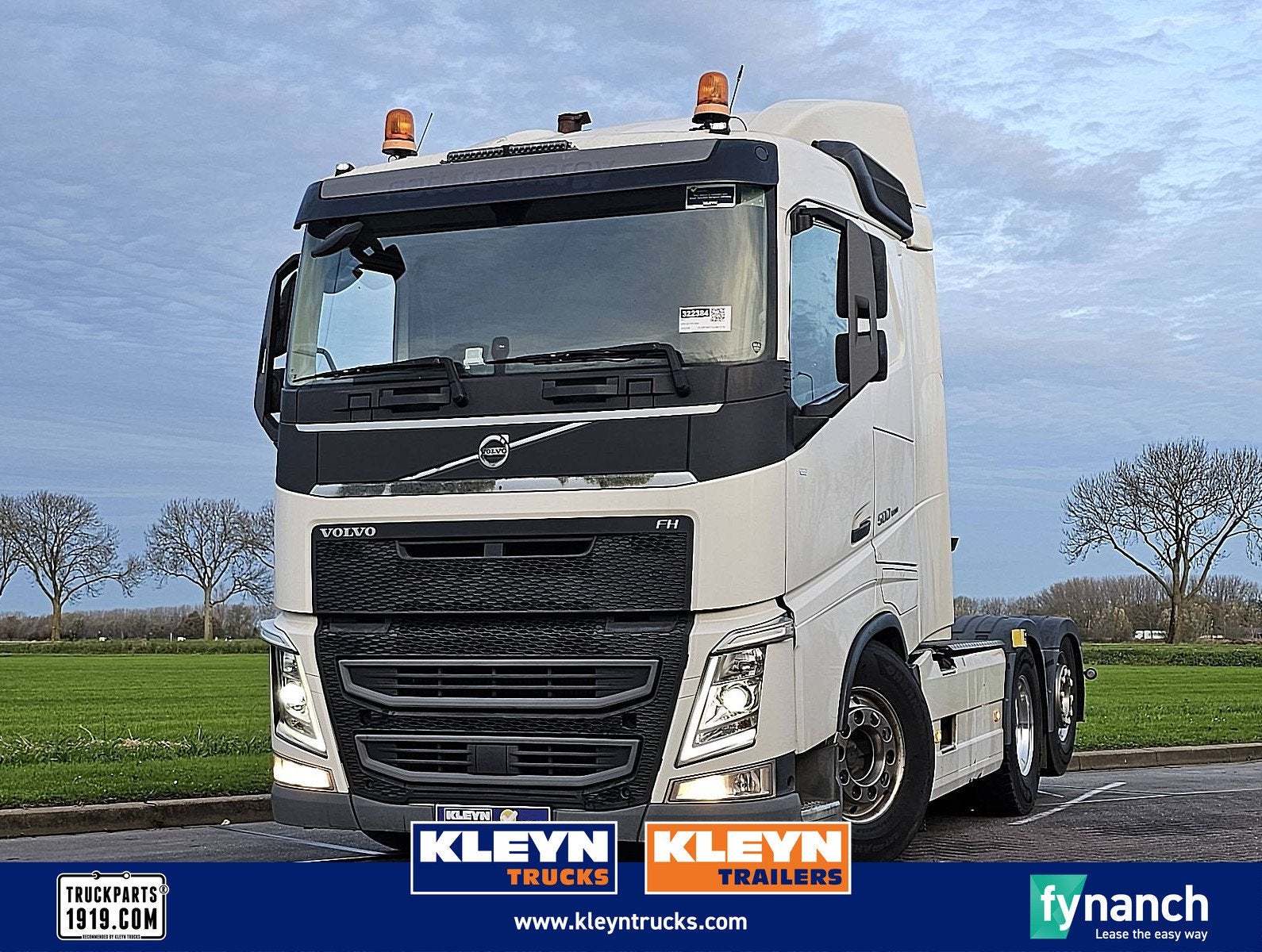VOLVO FH 500 6x2 steered pto+hydr, Automaat, Euro 6, 510 pk, Wit