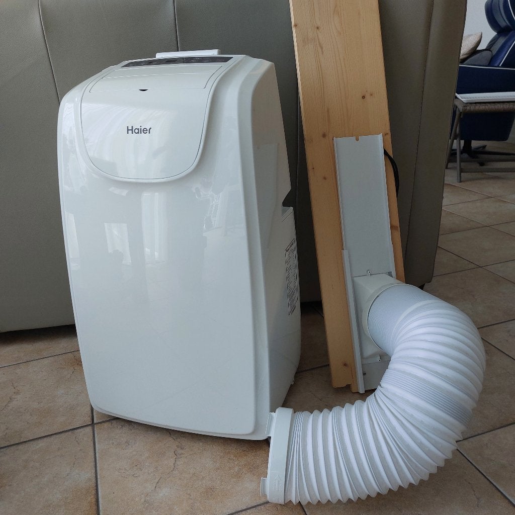 Mobiele Airco Topmerk Haier - 2 stuks beschikbaar, Ophalen, Minder dan 60 m³, Timer, 3 snelheden of meer