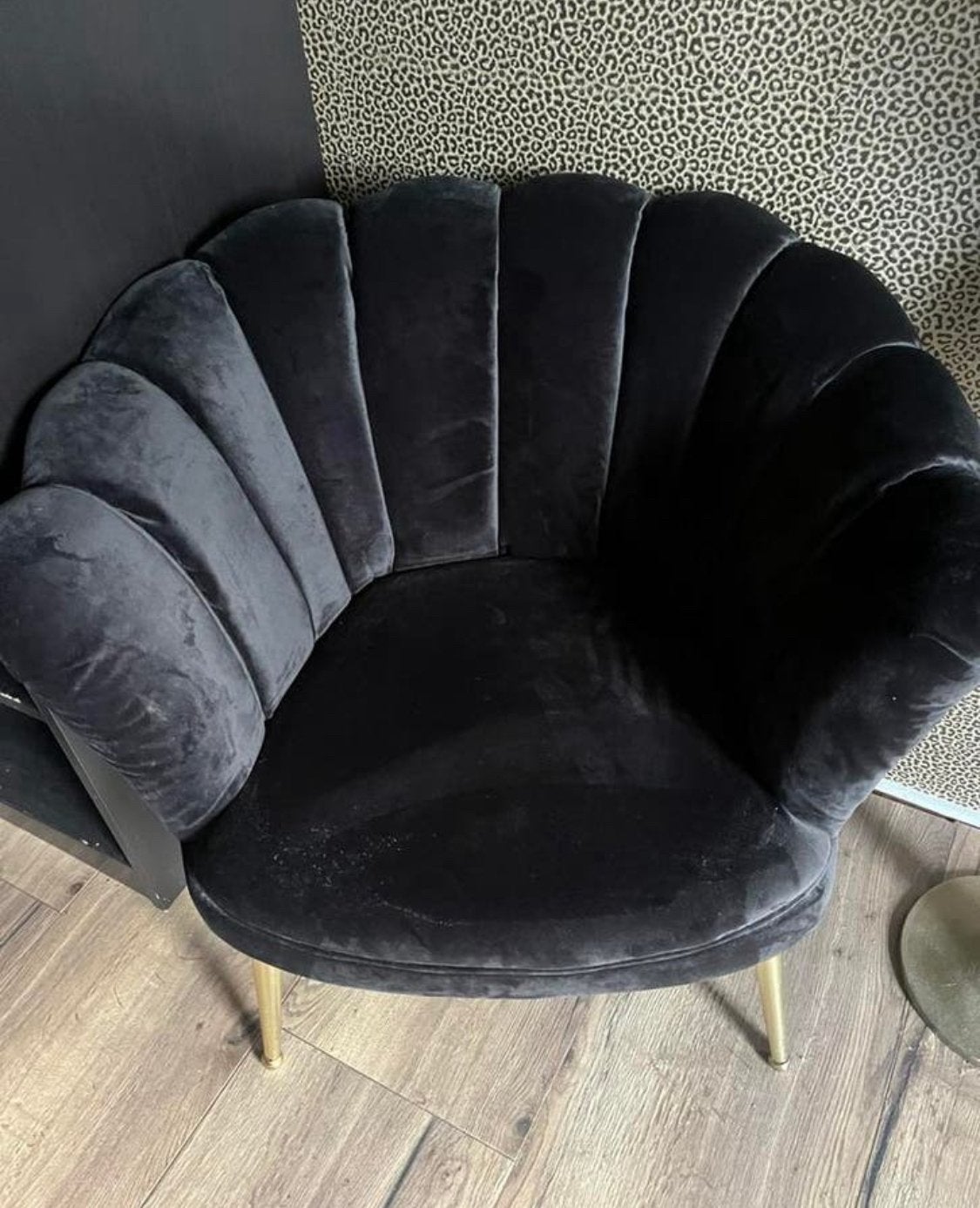 Schelpenstoel, Ophalen of Verzenden, Zo goed als nieuw, 50 tot 75 cm