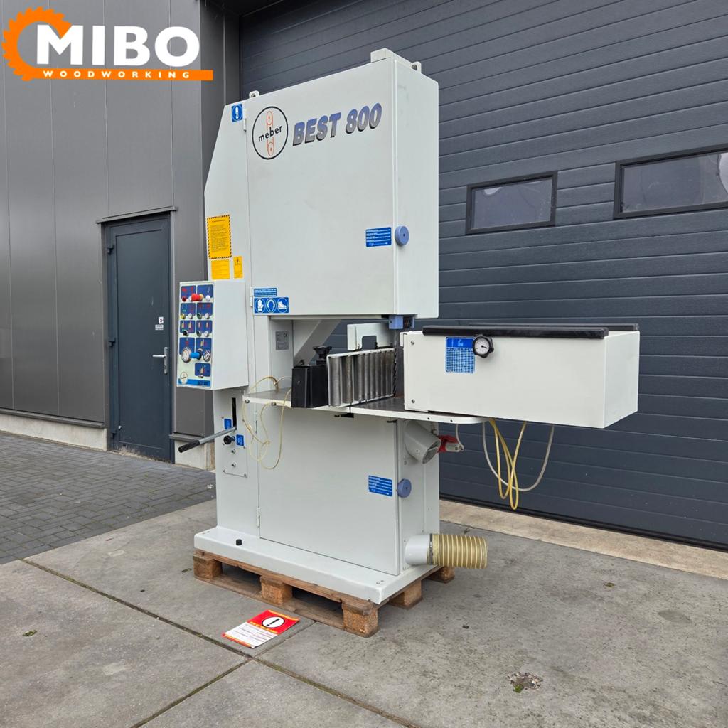 Meber 800 lintzaag herzaag * Vol opties * Nieuw model CE