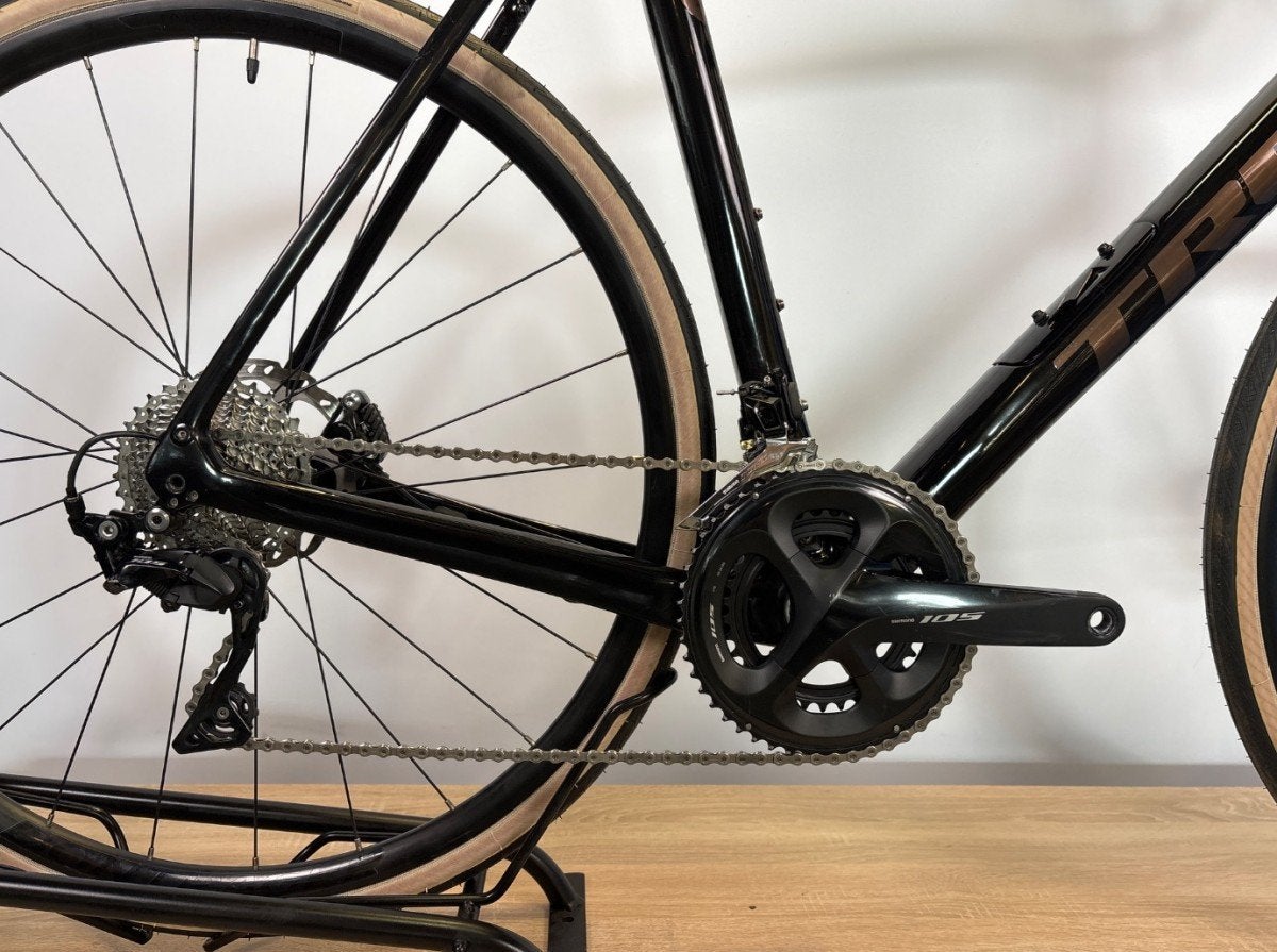TREK Domane SL 5 gen 4 DEEP SMOKE 62cm, Fietsen en Brommers, Gebruikt, Carbon, -, -