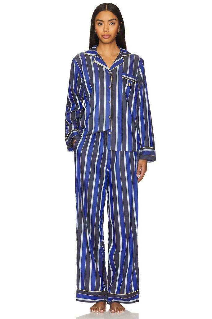 Ralph lauren gestreepte pyjama set nieuw, Ralph Lauren, Ophalen of Verzenden, Nieuw, Maat 38/40 (M)