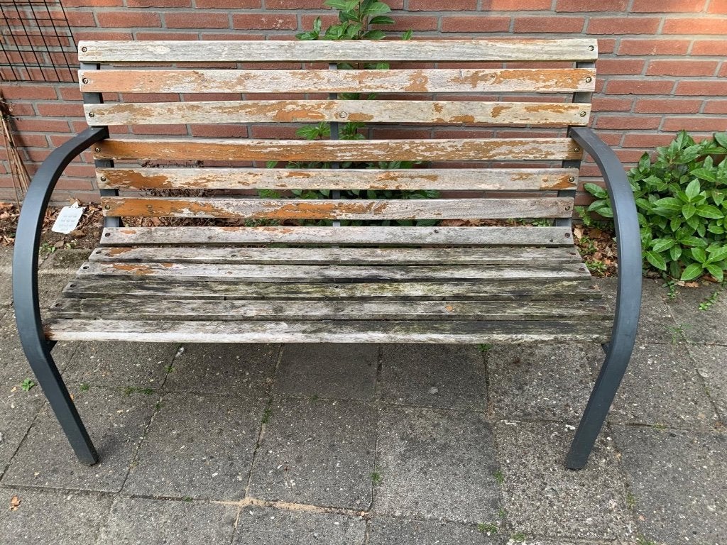 Tuinmeubilair, Ophalen, Gebruikt, Hardhout, Bank