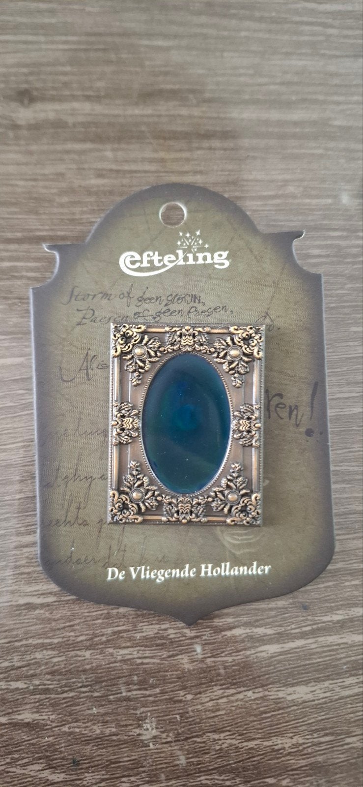 Vliegende hollander pin, Verzamelen, Ophalen of Verzenden, Nieuw, Button of Speldje