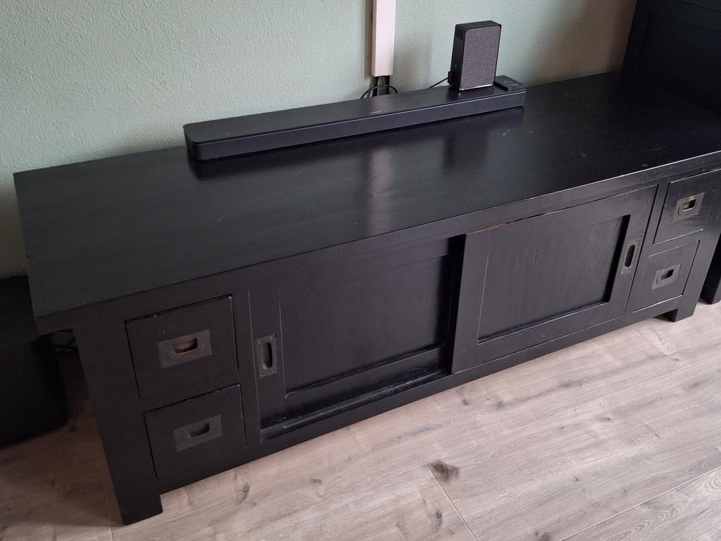 Tv meubel, Ophalen of Verzenden, Gebruikt, 25 tot 50 cm