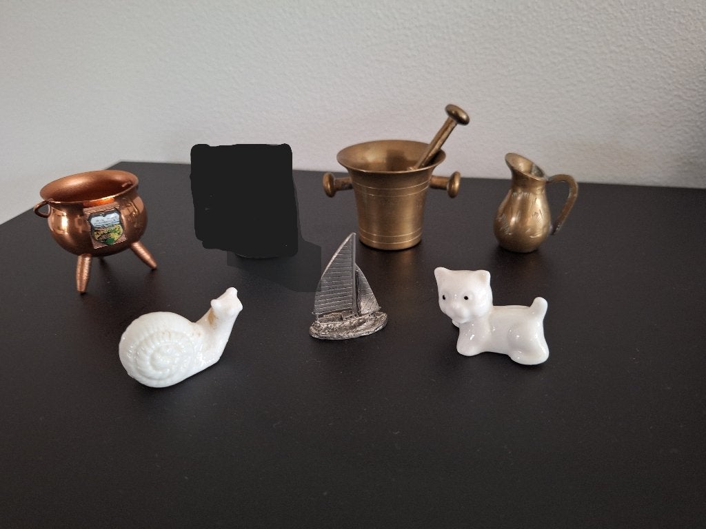 miniaturen voor letterbak, Ophalen of Verzenden