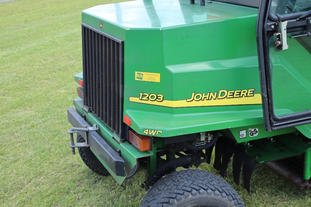 John Deere 1203 kooimaaier, Ophalen, Gebruikt, John Deere, 120 cm of meer