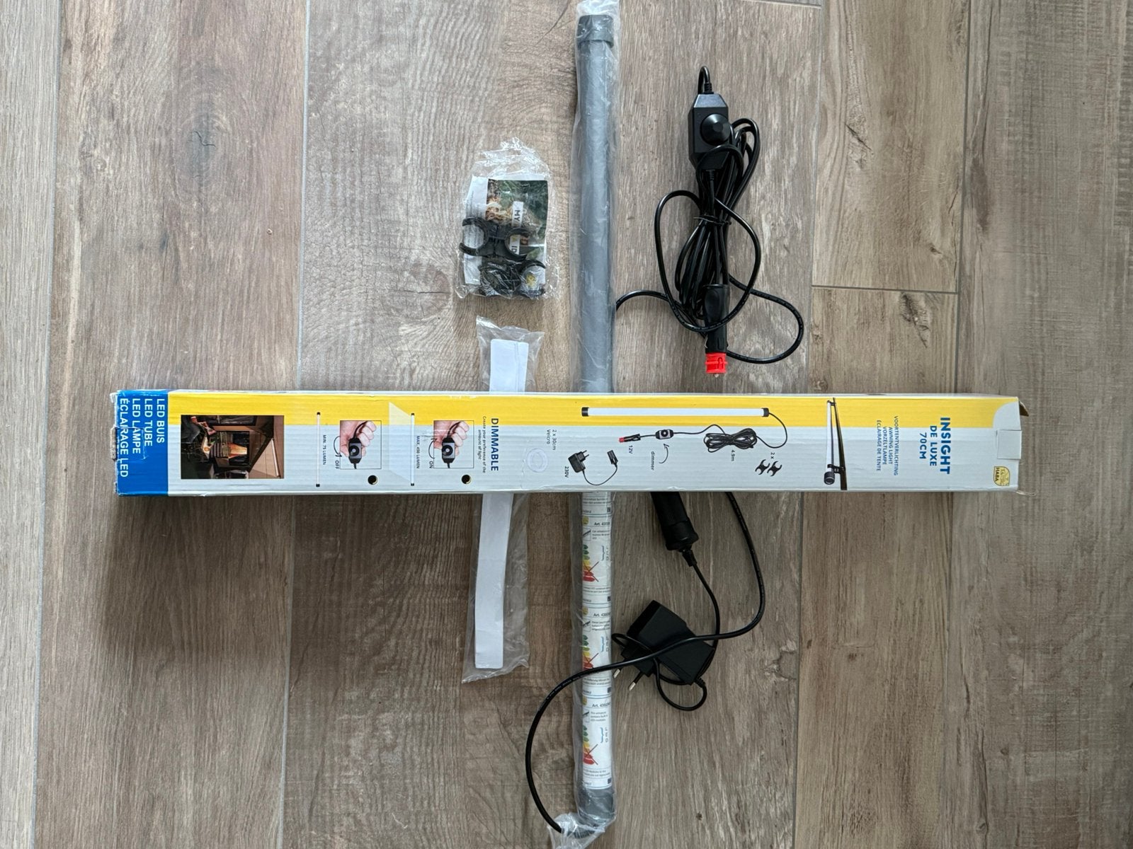 Haba - Insight De Luxe LED Buislamp met Dimmer 12V/230V, Ophalen, Gebruikt
