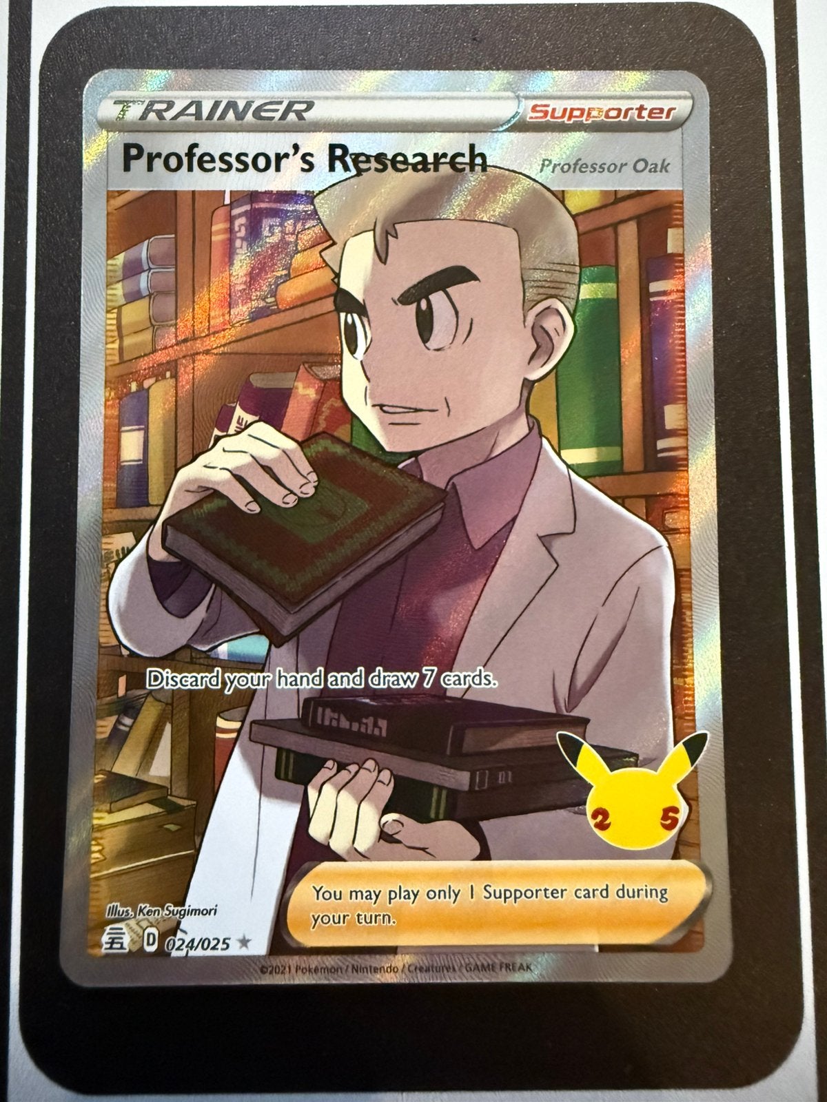 Professor’s Research - Professor Oak CEL 024 –Near Mint (NM), Ophalen of Verzenden, Zo goed als nieuw