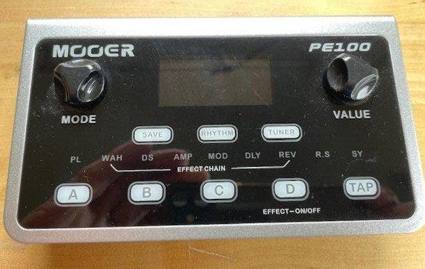 Mooer PE100 multi-effect processor, Ophalen of Verzenden, Zo goed als nieuw, Multi-effect