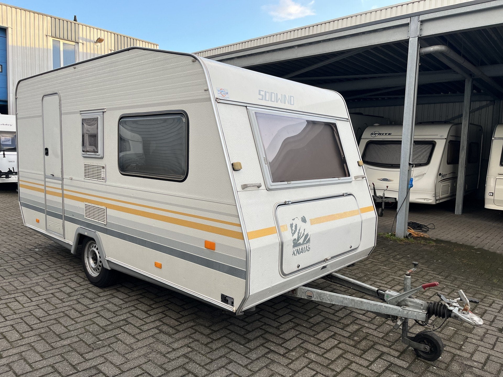 Knaus 400 Sudwind (bj 1991), Caravans en Kamperen, Bedrijf, Tot en met 3, 4 tot 5 meter, 500 - 750 kg