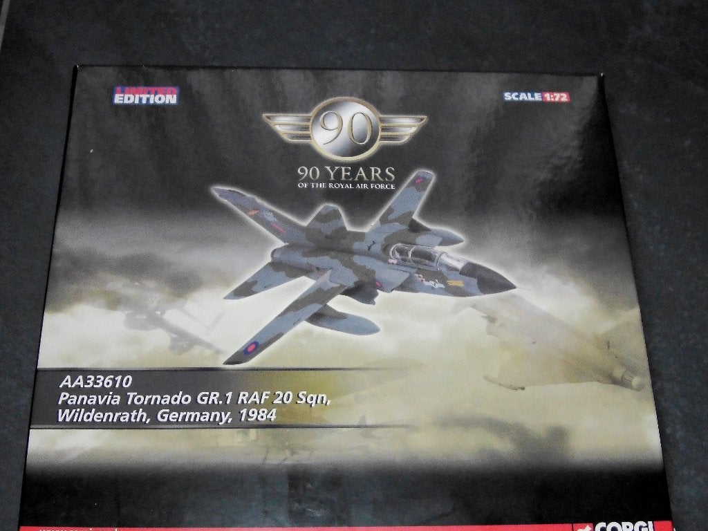 Corgi 1/72 Panavia Tornado GR.1 RAF 20 Squadron Wildenrath, Ophalen of Verzenden, Zo goed als nieuw, Schaalmodel